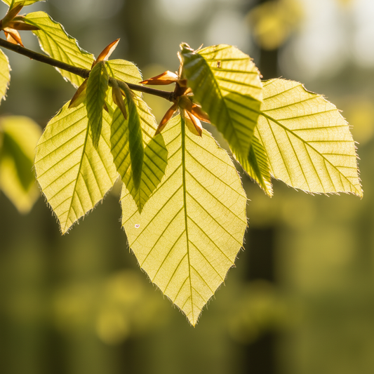 Spring Green Beech Leaves