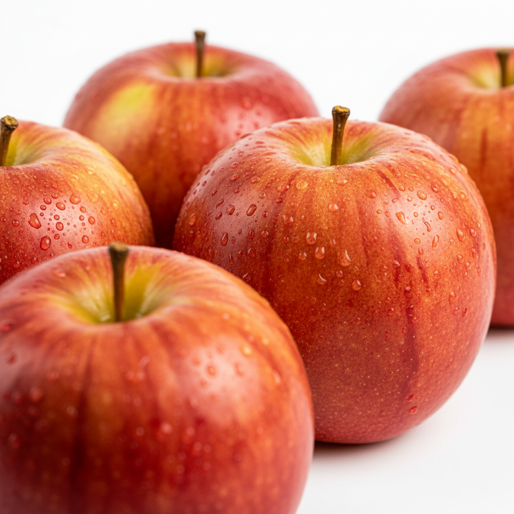 Braeburn apple close-up
