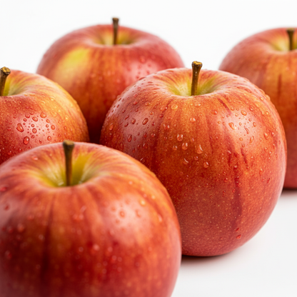 Braeburn apple close-up