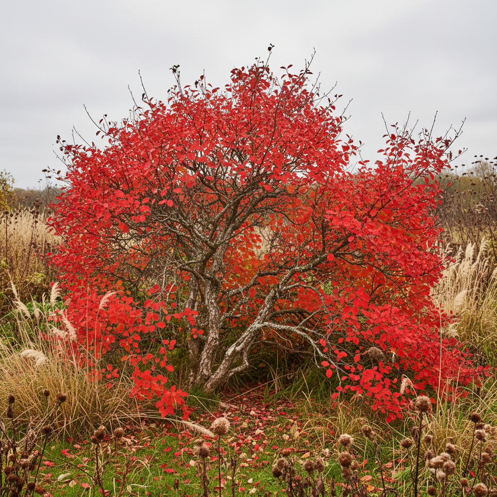 Euonymus Alatus Compactus – Rough Natural