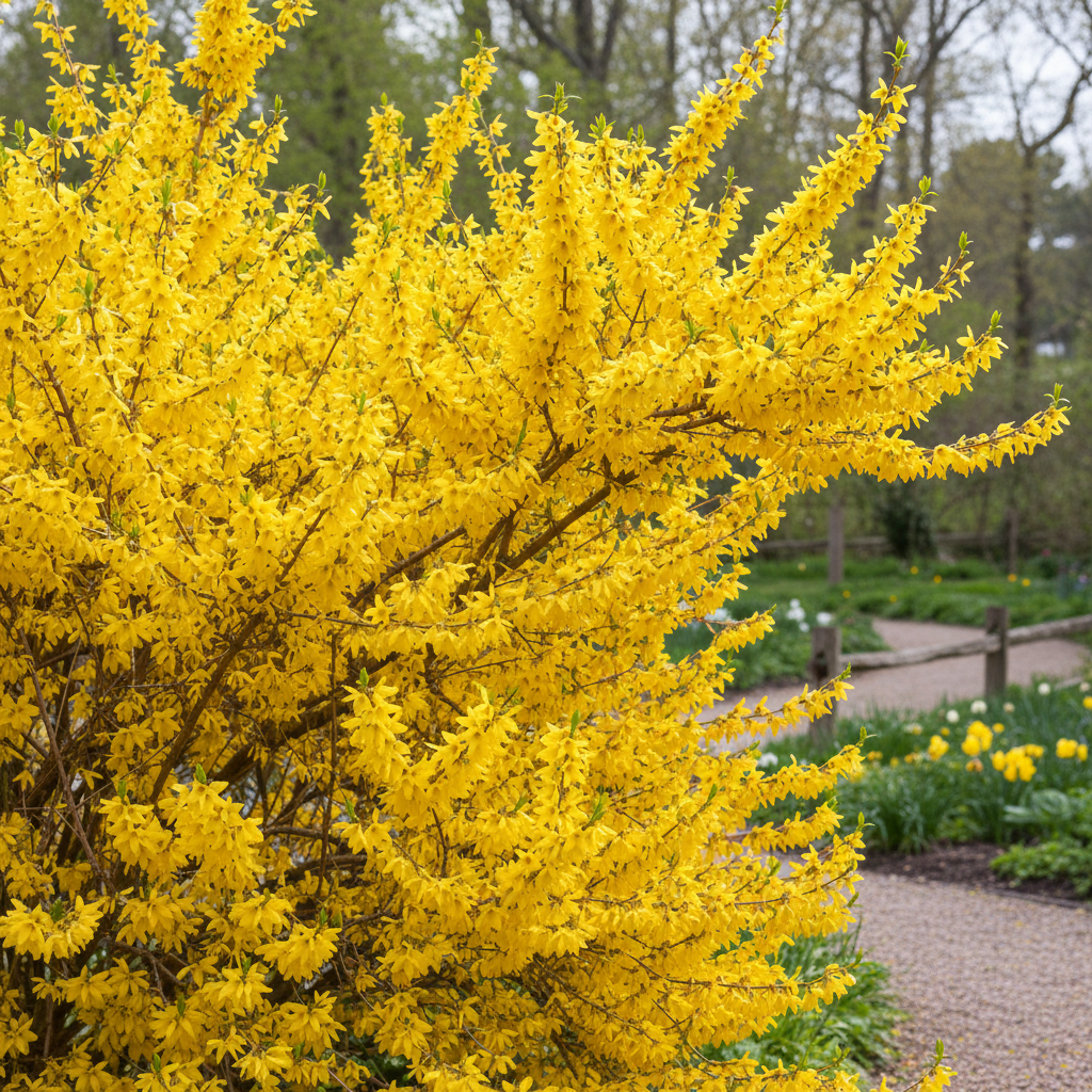 Forsythia x intermedia