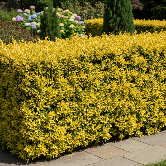 Golden Privet Hedge
