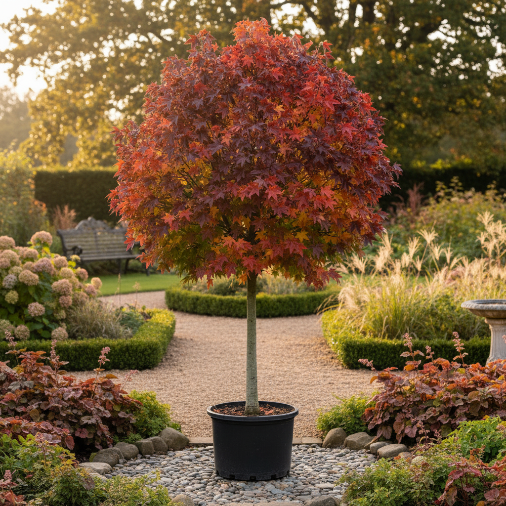 Liquidambar styraciflua Garden Setting