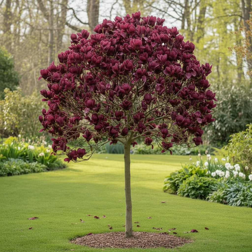 Magnolia 'Black Tulip' Half Standard Tree | Stoneybrook Nursery