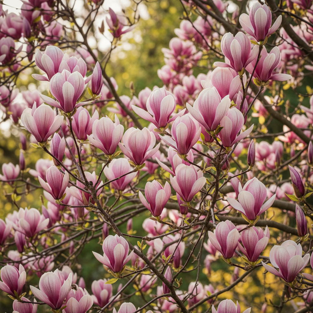 Magnolia soulangeana 'Susan' | Premium Purple-Pink Flowering Magnolia