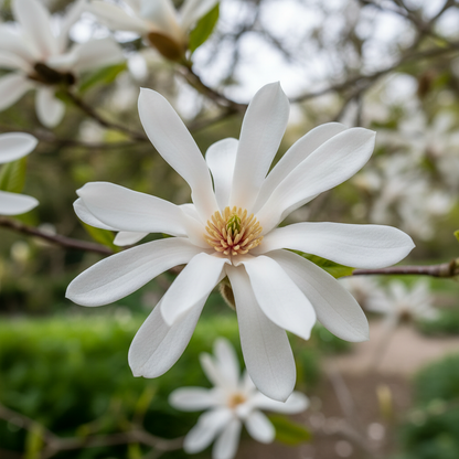 Magnolia stellata Close-Up