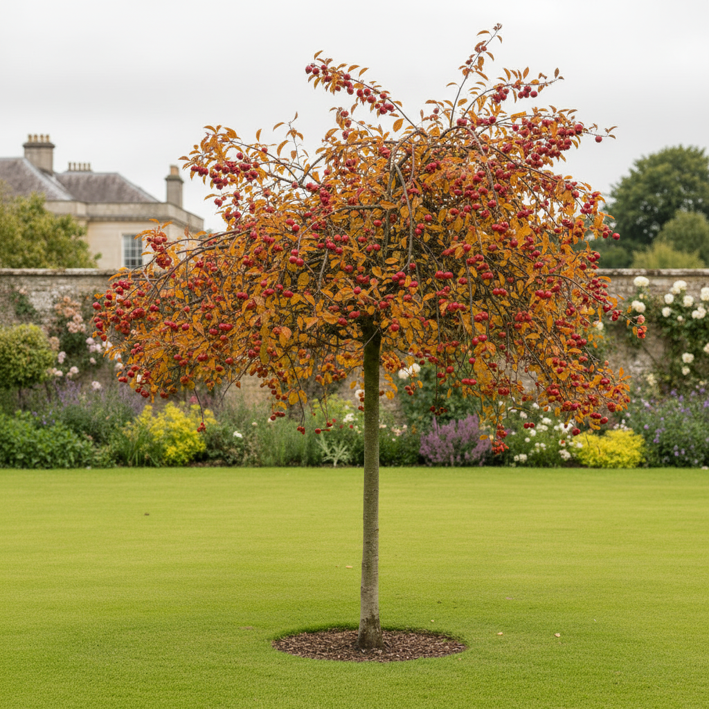 Malus 'Red Sentinel' - Natural Irregular Form