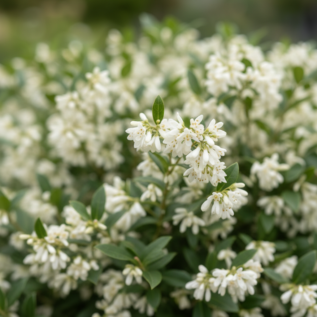 Osmanthus burkwoodii Close-up