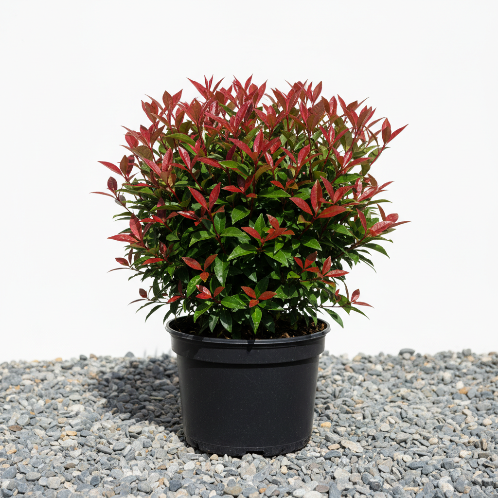 Photinia Carré Rouge 2 Litre Pot