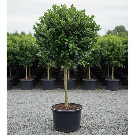 Prunus Lusitanica Angustifolia Half Standard - Natural