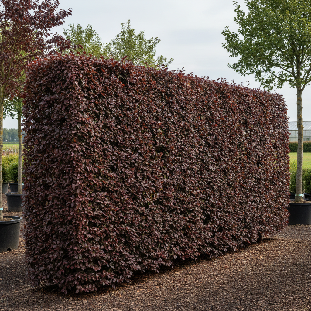 Purple Beech Hedge