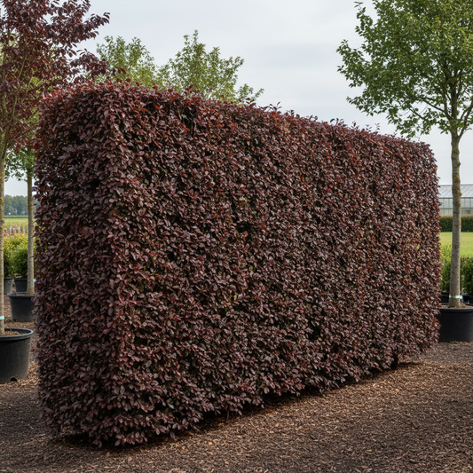 Purple Beech Hedge